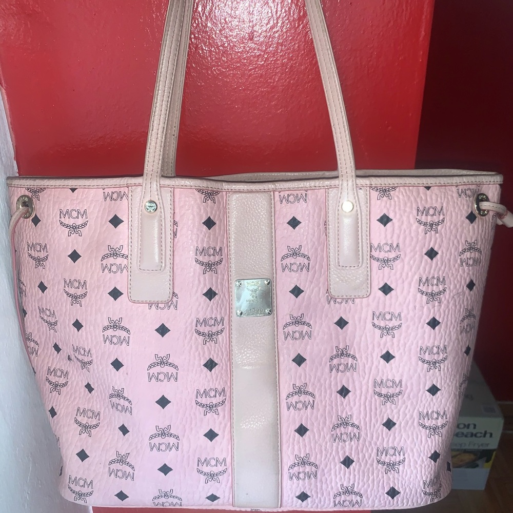 Authentic MCM reversible bag
